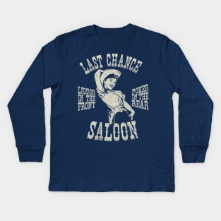Last Chance Saloon Kids Long Sleeve T-Shirt
